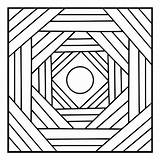 Rectangle Blevins Hudson Afdrukken Starla Geometric sketch template