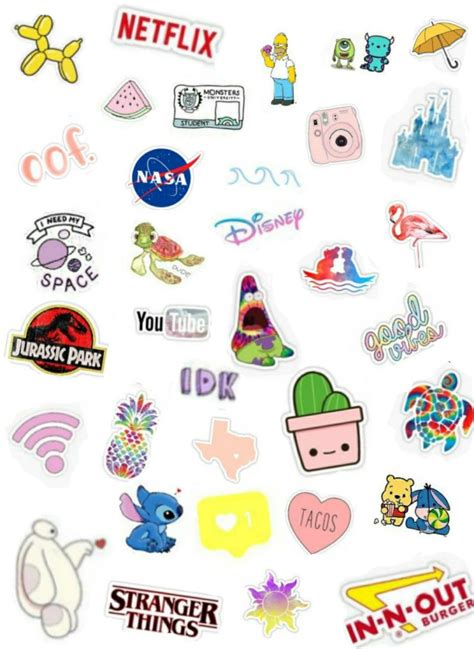 printable cool stickers