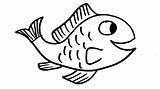 Fish Drawing Kids Draw Easy Step Basic Drawings Colour Paintingvalley Dra sketch template