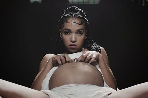 pregnant fka twigs in the new video for the song glass and patron news 4y