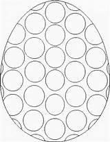 Easter Egg Coloring Templates Printable Popular sketch template