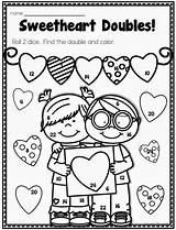 Number Color Coloring Pages Valentine Valentines Numbers Printable Kindergarten Comments Coloringhome Getcolorings Popular sketch template