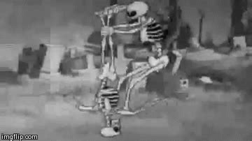 spooky scary skeletons imgflip