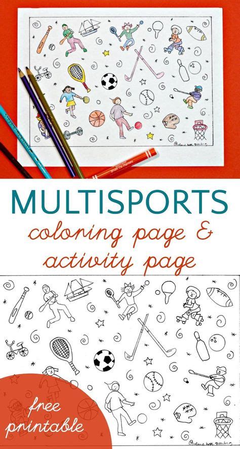 sports coloring page     sports sports coloring