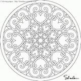 Mandalas Coloring Pages Timeless Miracle Adults Printable sketch template