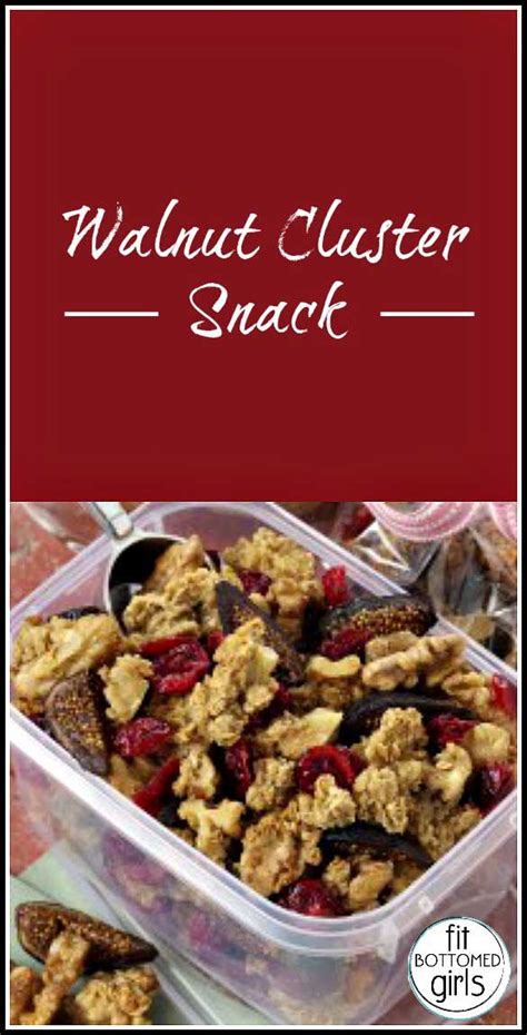 Walnut Cluster Snack Recipe