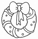 Wreath Coloring Pages Advent Christmas Sheets Drawing Kids Template Wreaths Getdrawings Sketch sketch template