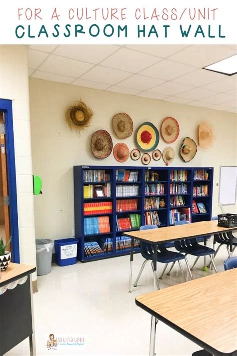 decorative hat wall spanish classroom decor the ted