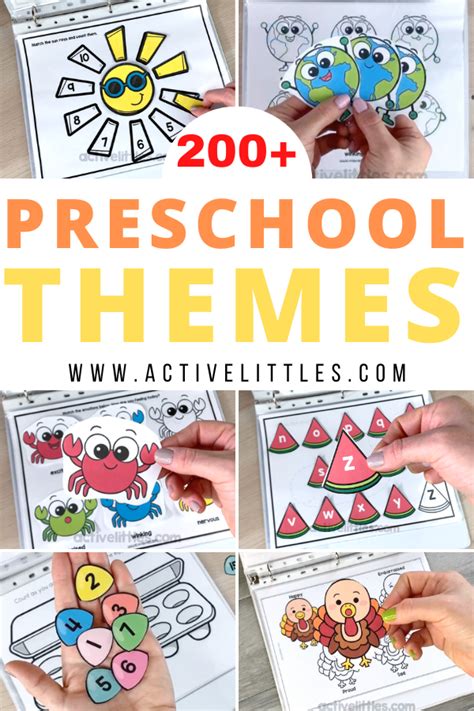 preschool themes active littles
