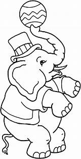 Elephant Tocolor Train sketch template