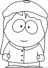 South Park Wendy Coloring Testaburger Pages Color Coloringpages101 sketch template