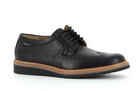 mephisto shop  lacets homme modele enrico cuir noir chaussures