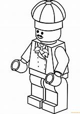 Lego Coloring Pages City Chef Color Printable Print Coloringpagesonly Kids Colouring Sheets Drawing Sheet Undercover Hat Police Line Colorings Construction sketch template