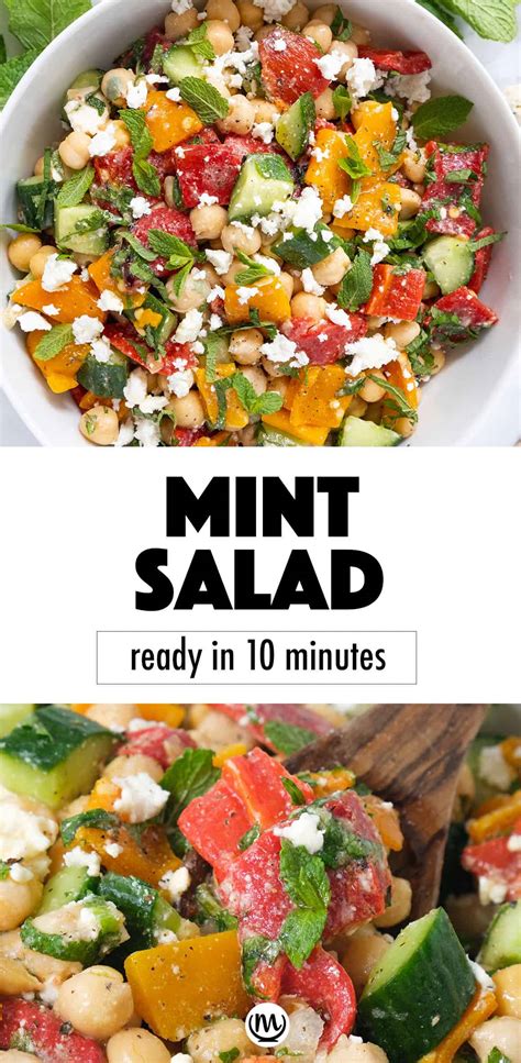 salad  mint perfect  summer  clever meal