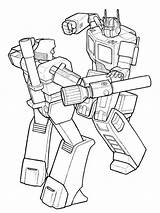 Optimus Prime Coloring Pages Transformers Megatron Vs Drawing Boys Printable Getdrawings Drawings Deviantart sketch template