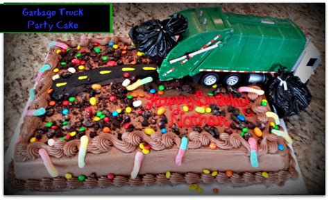 easy garbage truck birthday party bash diy ideas leap  faith crafting