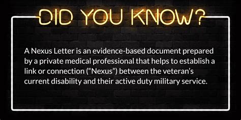 nexus letter top  reasons  veterans