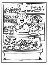 Bakker Bakkerij Warme Kok Kolorowanki Zoeken Kolorowanka Knutselen Supermarket Dzieci Dla Ideeën Bezoeken Supermarkt Bord Smakelijk Supermercado Kassa Wydrukowania Downloaden sketch template
