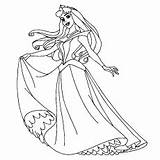 Sleeping Princess Beauty Draw Disney Step Drawing Coloring Pages Aurora Ariel Lessons Little Girl sketch template
