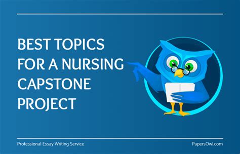 nursing capstone project ideas papersowlcom