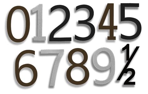superior quality house number signs  tract housing developments