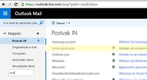 windows  mail mappen aanmaken en beheren decomputerbe