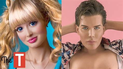 10 Creepy Real Life Barbie And Ken Dolls Youtube