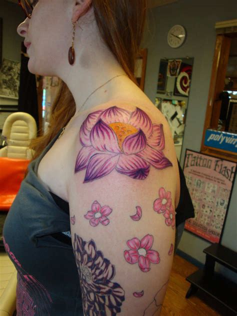 flower tattoo designs  women design art