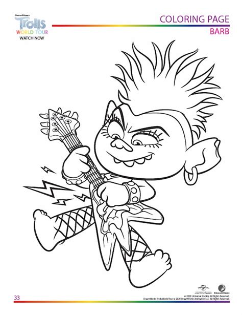 trolls world  coloring pages queen barb xcolorings  reverasite