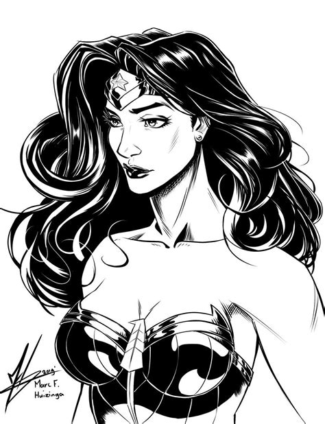 Wonder Woman By Marc F Huizinga Wonder Woman Comic