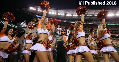 pro cheerleaders say groping and sexual harassment are part of the job