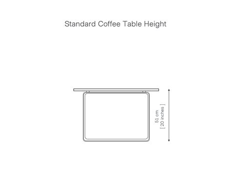 standard coffee table height  mm cabinets matttroy
