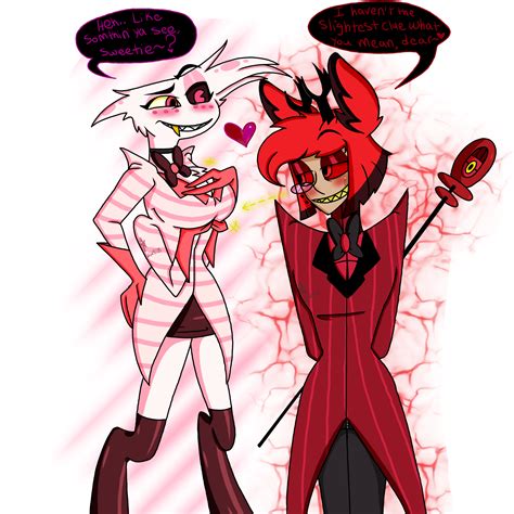 Radiodust Alastor X Angel Dust Hh By Yaoilover113 On