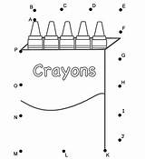 Worksheets Crayons Lettere Maiuscole Bigactivities Puntini Unisci sketch template