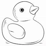 Duck Coloring Rubber Pages Ages Supercoloring Via Tag sketch template