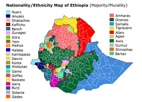 nationalityethnicity map  ethiopia rmapporn