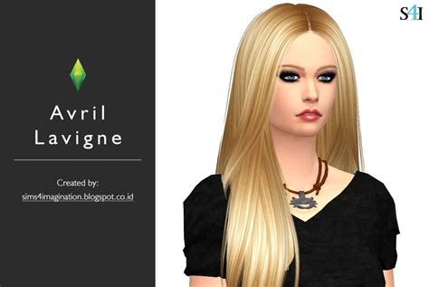 My Sims 4 Cas Avril Lavigne Imagination Sims 4 Cas