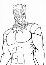 Mewarnai Panter Boyama Hulk Sympathique Thanos Superhero Lembar sketch template