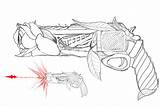Destiny Coloring Pages Weapon Template sketch template