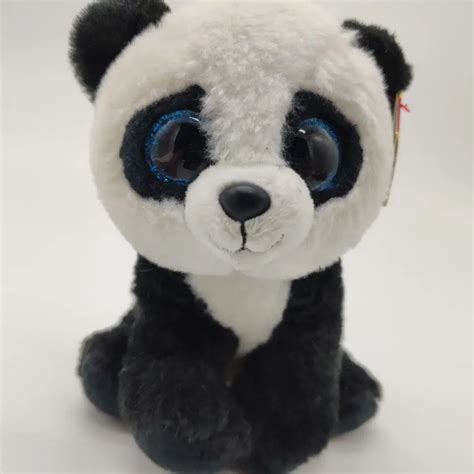ming panda  tag label ty beanie boos collection cm  big eye