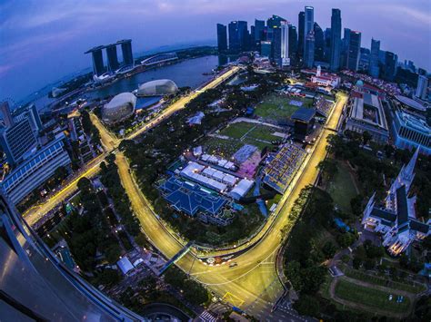 drs zone added  singapore gp circuit planetf planetf