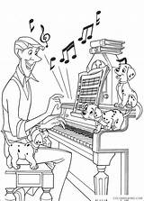 Coloring Piano Pages Coloring4free Playing Music Related Posts sketch template