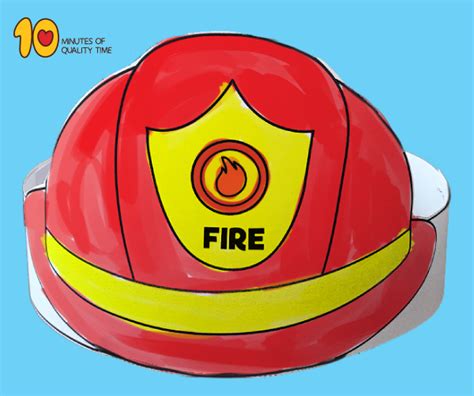 fire hat printable