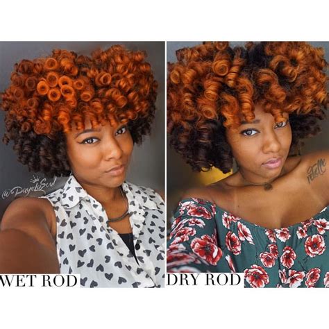 Perm Rod Set On Wet Vs Dry Natural Hair See This Instagram Photo By