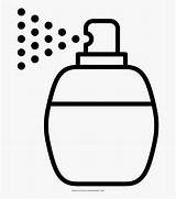 Perfume Coloring Pages Sprayer Icon Clipart Sauna Facial Clipartkey Onlinewebfonts sketch template