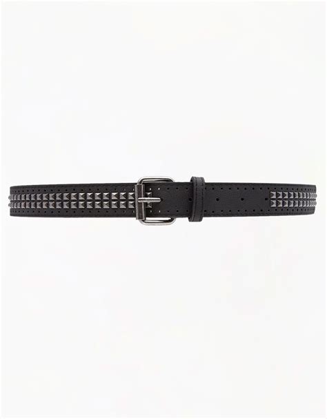 bershka romania micro studded belt studded belt romania micro mens fashion accessories
