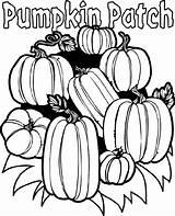 Coloring Crayola Pages Pumpkin Patch sketch template