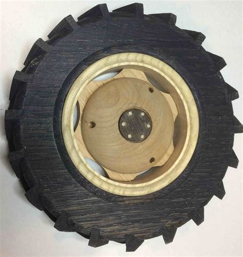 tractor wheels woodworking project  dutchy craftisian