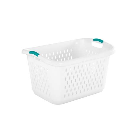 sterilite  bushel laundry basket white set   walmartcom walmartcom