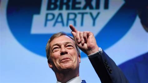 nigel farages brexit party scores big win  british eu parliament elections